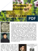 Mes de La Biblia