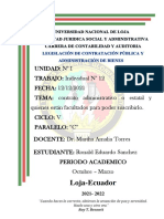 Tarea 12. Sistema Nacional de Contratación Pública.