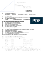 Trial Balance Class11 Questions