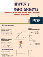 Nota Coordinate Geometry