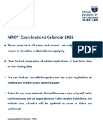 Examinations Calendar 2021 2022 FINAL
