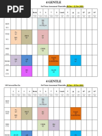 3rd Term Assessment Timetable (08 Nov - 12 Nov 2021) : SM Universal Hua Xia