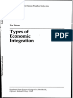 Types of Economic Intergration