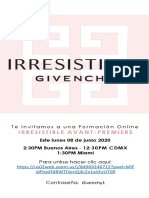 Irresistible Avant Premiere Grupo 1