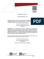 CARRERA DE Alimentos: Documento Firmado Electrónicamente