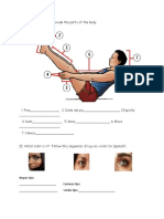 Assignment 2 - Body Parts