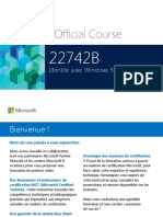 Microsoft Official Course: Identité Avec Windows Server 2016