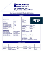 Gfts Tank Model 140 17.5 Ø42.69 M, Nominal Volume 6170 M : Confidential