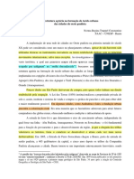 A influência das fazendas na formação do tecido urbano no Oeste Paulista