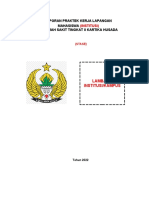Format Penulisan Laporan PKL 2021