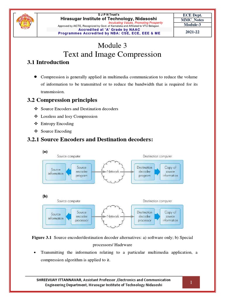 Mmc Notes Module 3 Pdf Data Compression Applied Mathematics