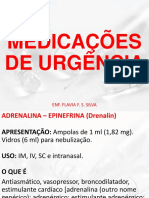 medicaçoes de urgencia