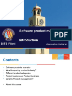 Software Product Management: BITS Pilani