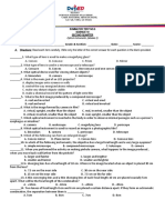 Summative Test #3 GRADE 10