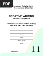 Creative Writing, Q2 Weeks4 6