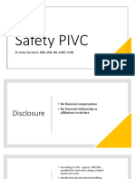 Safety PIVC: DR Lindy Tan Hui Li, DNP, APN, RN, ACNP, CCRN