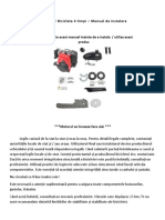 Manual de Instalare Kit Motor de Bicicleta in 4 Timpi