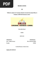 Download 54543382 Pari SBI Life Project Report by vinniiee SN55183545 doc pdf