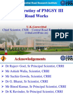 2 Dr. Guruvittal (19 May 2021) DPR Scrutiny of PMGSY Road Works