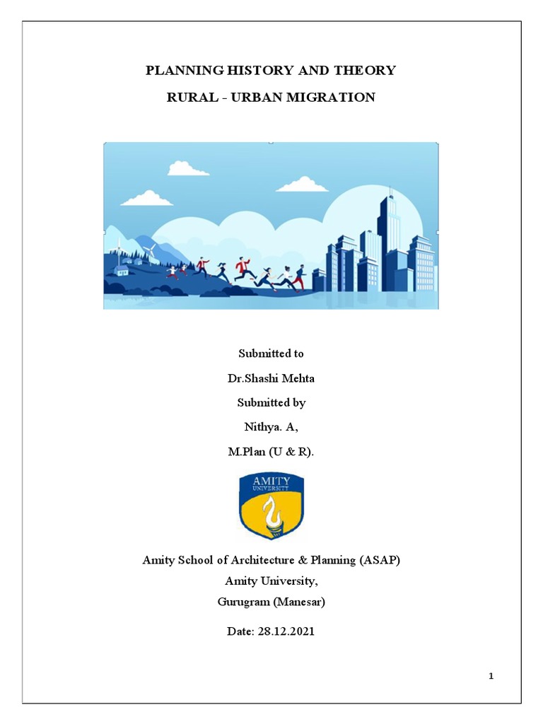 Global Trends in Rural-Urban Migration | PDF | Human Migration ...