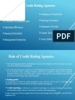 Functions of Credit Rating Agencies