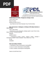 Administração de Vendas (Planejamento, Estratégia e Gestão) - Castro e Neves