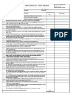 SPI HSE FR 02 Tower Erection Checklist
