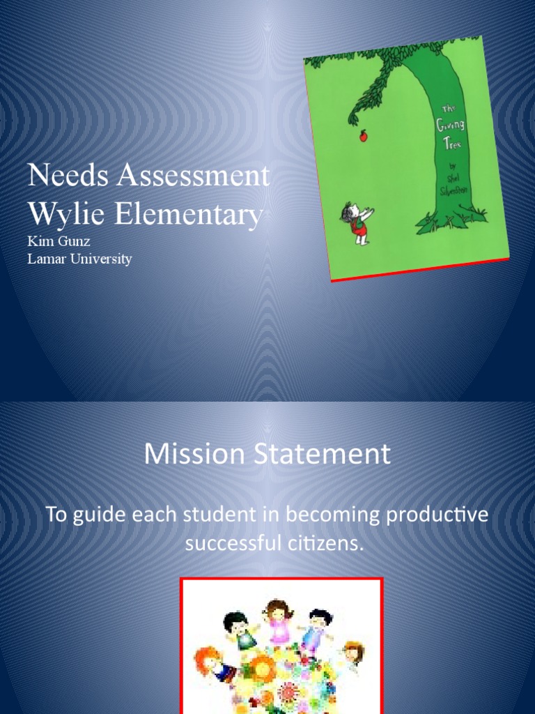 Needs Assessment Power Point Pdf School Counselor Teaching