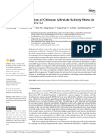 Exogenous Application of Chitosan Alleviate Salinity Stress in Lettuce (Lactuca Sativa L.)