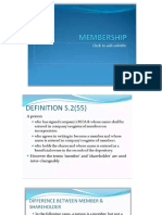 membership