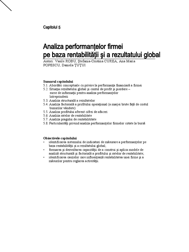 Capitolul 5 | PDF
