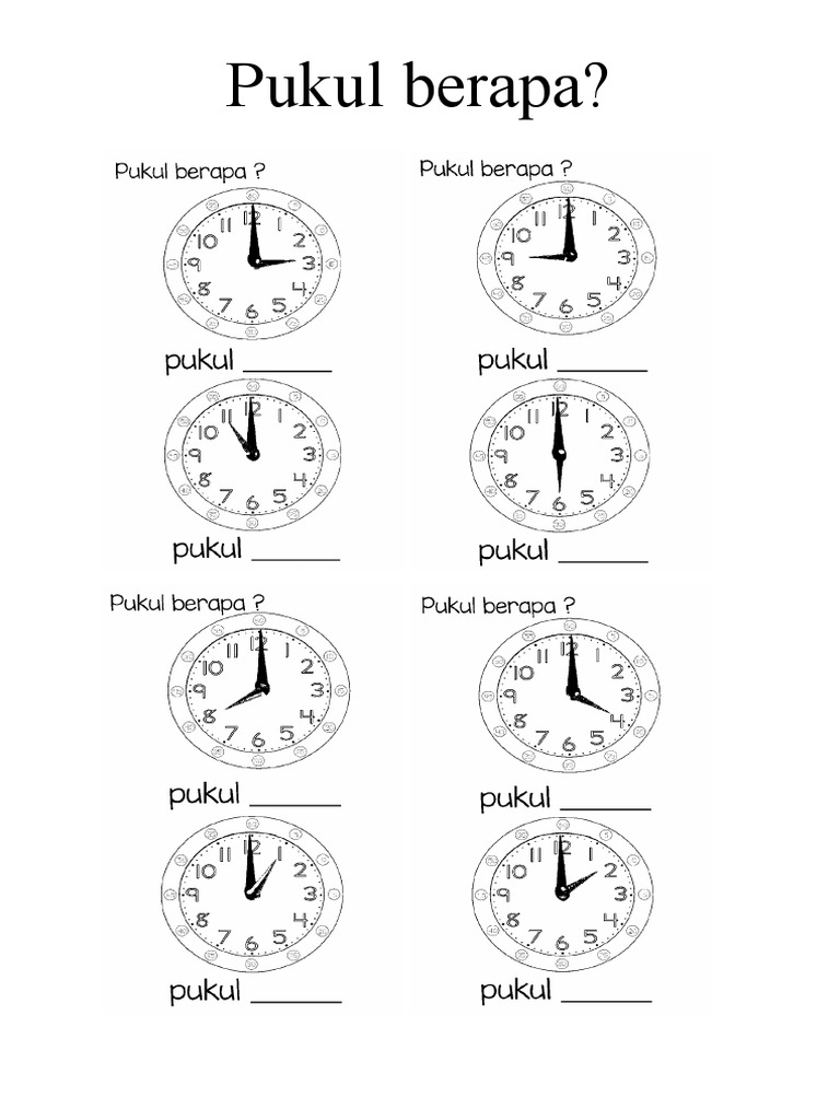 Jam Analog PDF