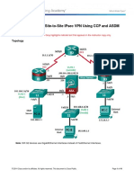 9.4.1.4 Lab - Configuring a Site-To-Site IPsec VPN Using CCP and ASDM_Instructor