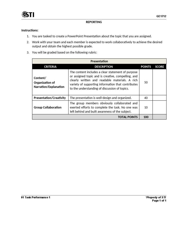 Task Performance RPH Pre Finals | PDF | Self-Improvement