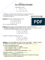 TD 4 Systemes Lineaires