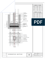 foundation layout