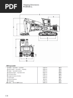 Processing/Loading Forest Machines: Shipping Dimensions 538/538 LL