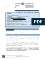 Hechos: Ingurumenaren Administrazioarenzuzendaritza Dirección de Administración Ambiental