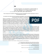 A Assistência de Enfermagem Ao Paciente Submetido A PTA