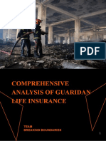 Guardian Life Insurance Analysis