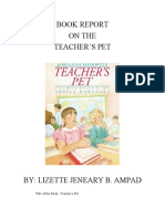 Title of The Book - Teacher's Pet