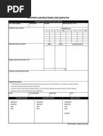 Consignment Security Declaration Form | PDF