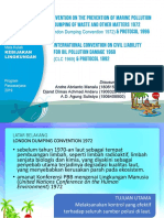 Presentasi Kebijakan Lingkungan Dalam Studi Hukum Pemanfaatan Laut Internasional