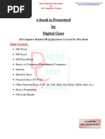 E Book Computer MCQ Final