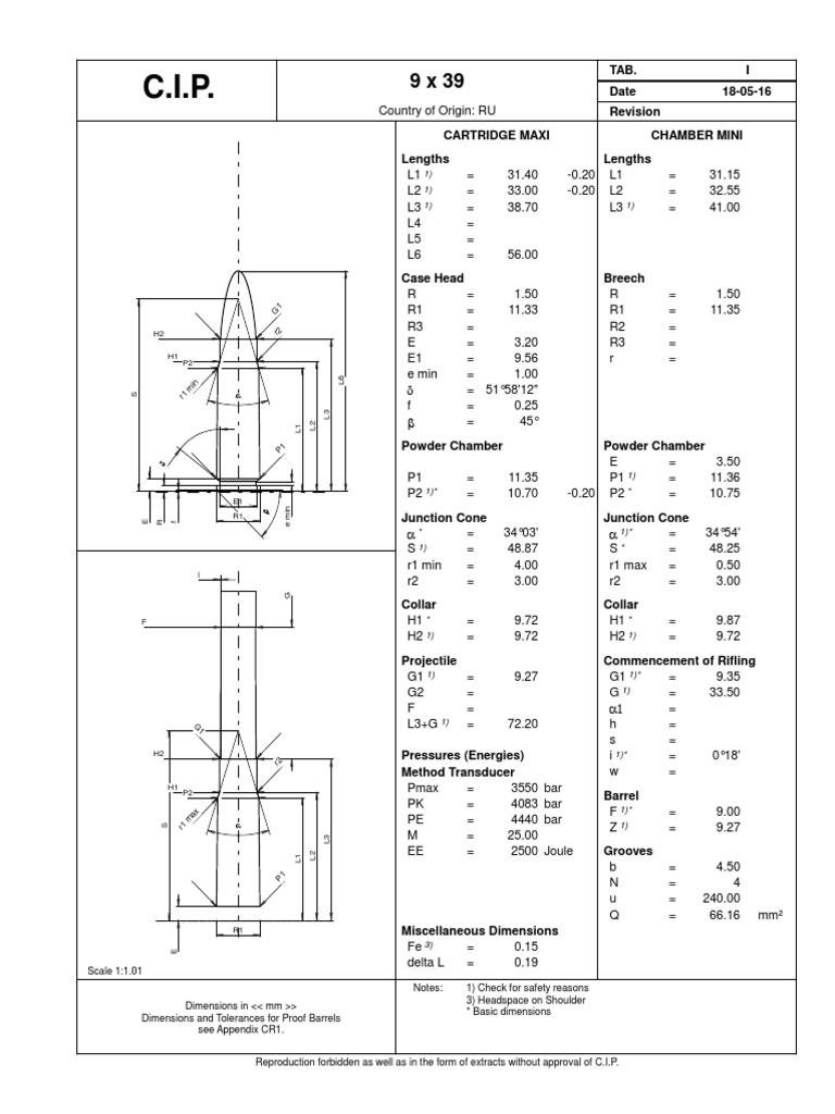 Notes 1) Check For Safety Reasons 3) Headspace On Shoulder Basic