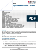 COVID19 Management Procedure 170820