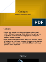 Colours: Addition & Subtraction of Colours