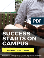 Success Starts On Campus: Dream It. Wish It. Do It