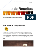Bock - Receita de Cerveja Artesanal - Academia Artesanal