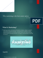 Why Marketing Is The Best Career Option: By: Hajra Hafeez